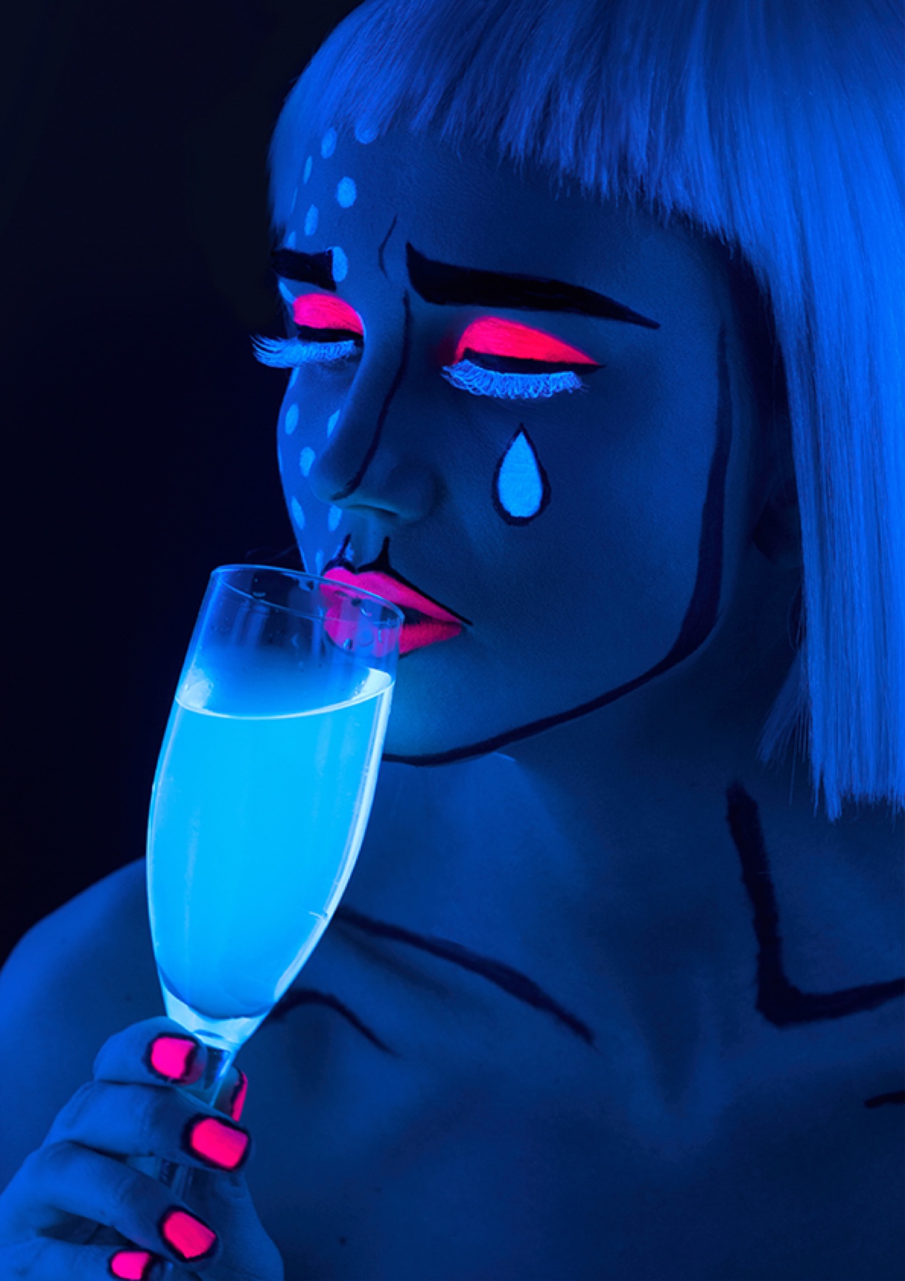 The Poker Face, fine art photography by Eddie Huynh
