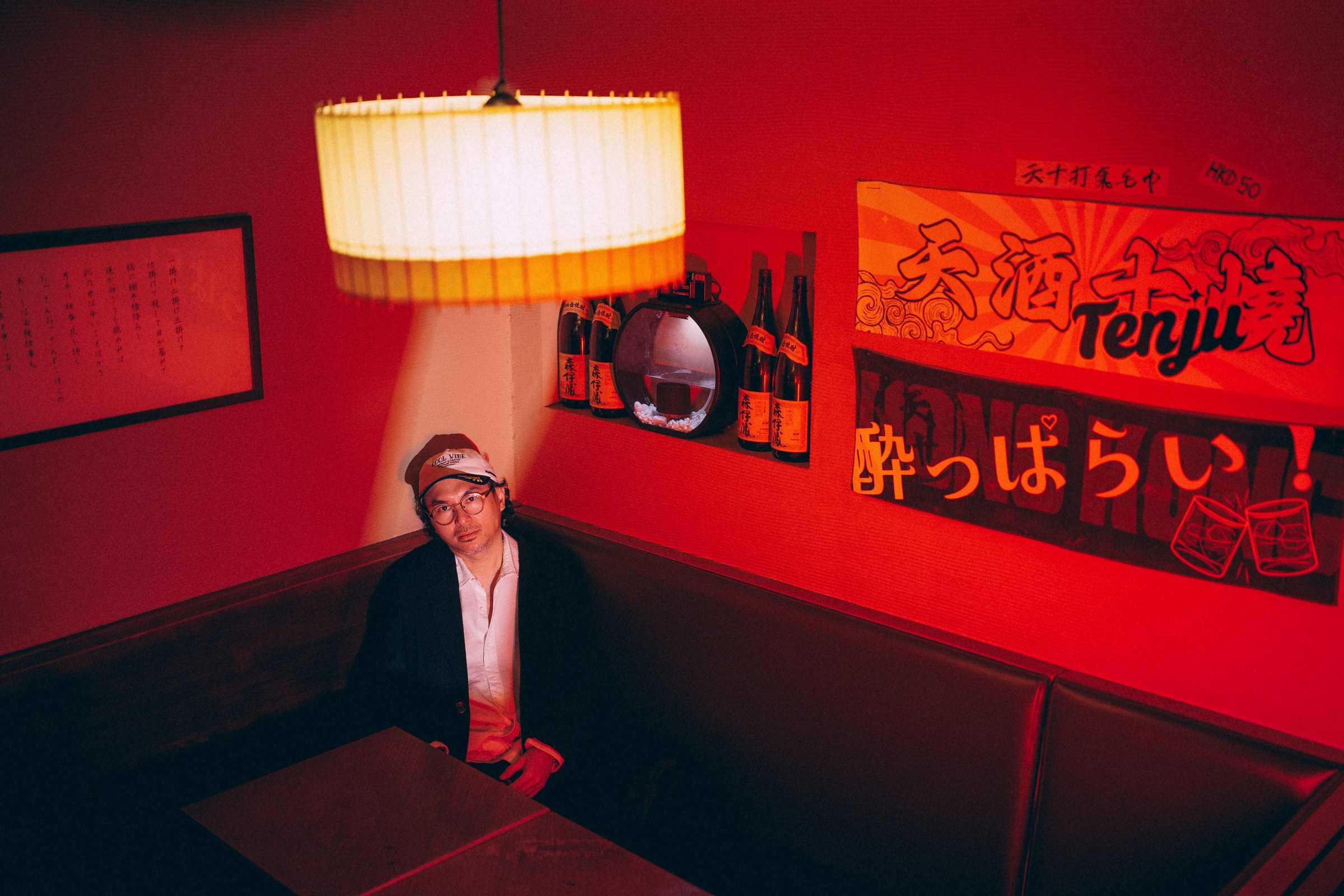 Cinematic environmental portrait of DJ artist Frankie by Eddie Huynh