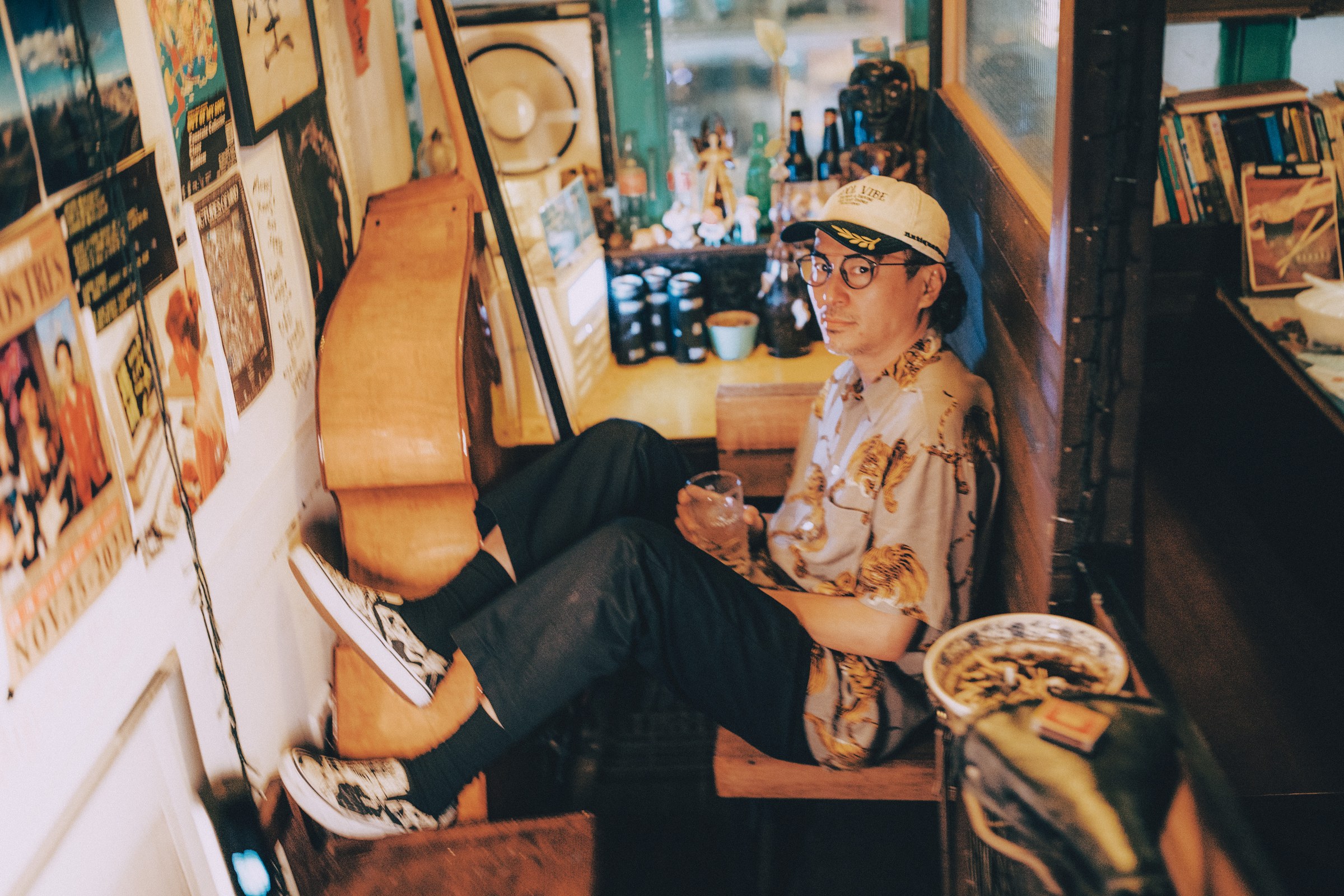 Lifestyle portrait of DJ artist Frankie by Eddie Huynh